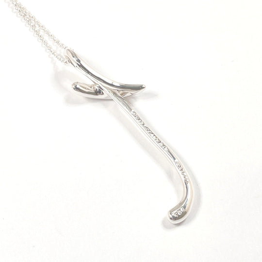 TIFFANY&Co. Necklace Silver925 Silver El Saperetti Letter T