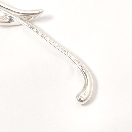 TIFFANY&Co. Necklace Silver925 Silver El Saperetti Letter T
