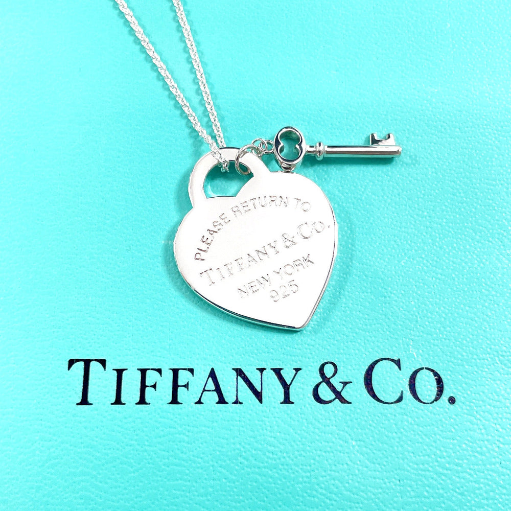 TIFFANY&Co. Necklace Silver925 Silver Return to Heart Key