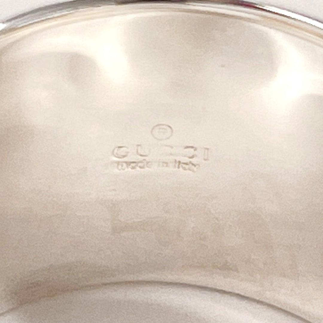 GUCCI Ring Silver925 Silver Branded Cutout G