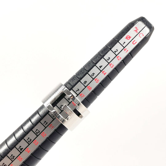 GUCCI Ring Silver925 Silver Branded Cutout G