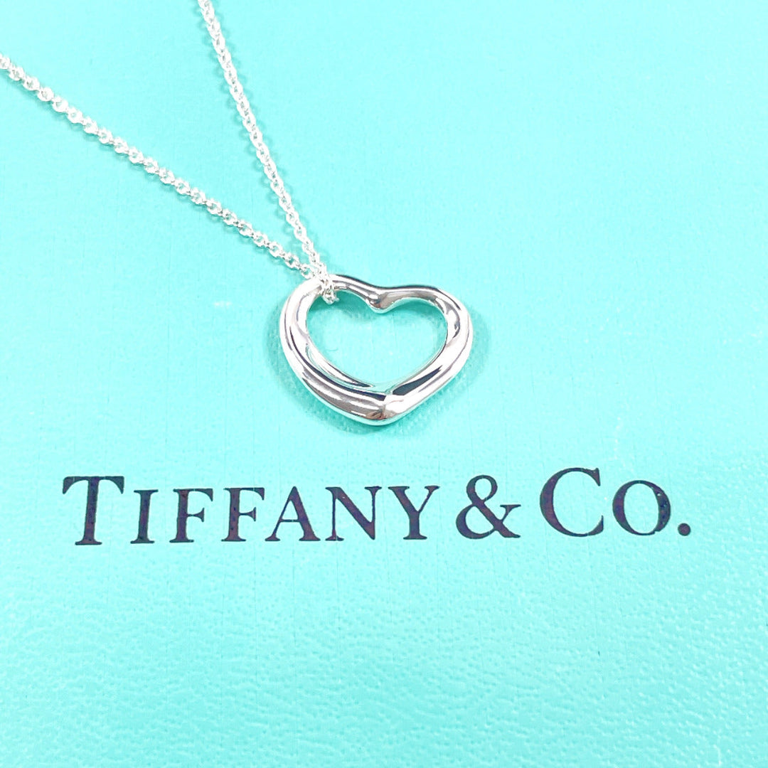 TIFFANY&Co. Necklace Silver925 Silver El Saperetti Open heart