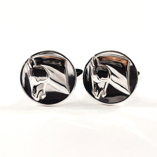 Georg Jensen cuffs Silver925 Silver Hose motif mens Used Authentic