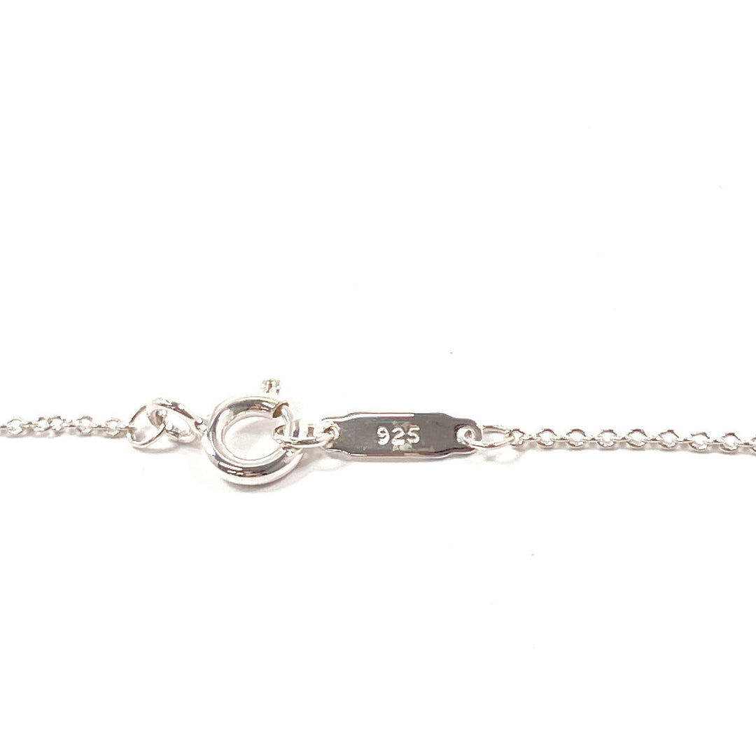 TIFFANY&Co. Necklace Silver925 Silver Fold heart