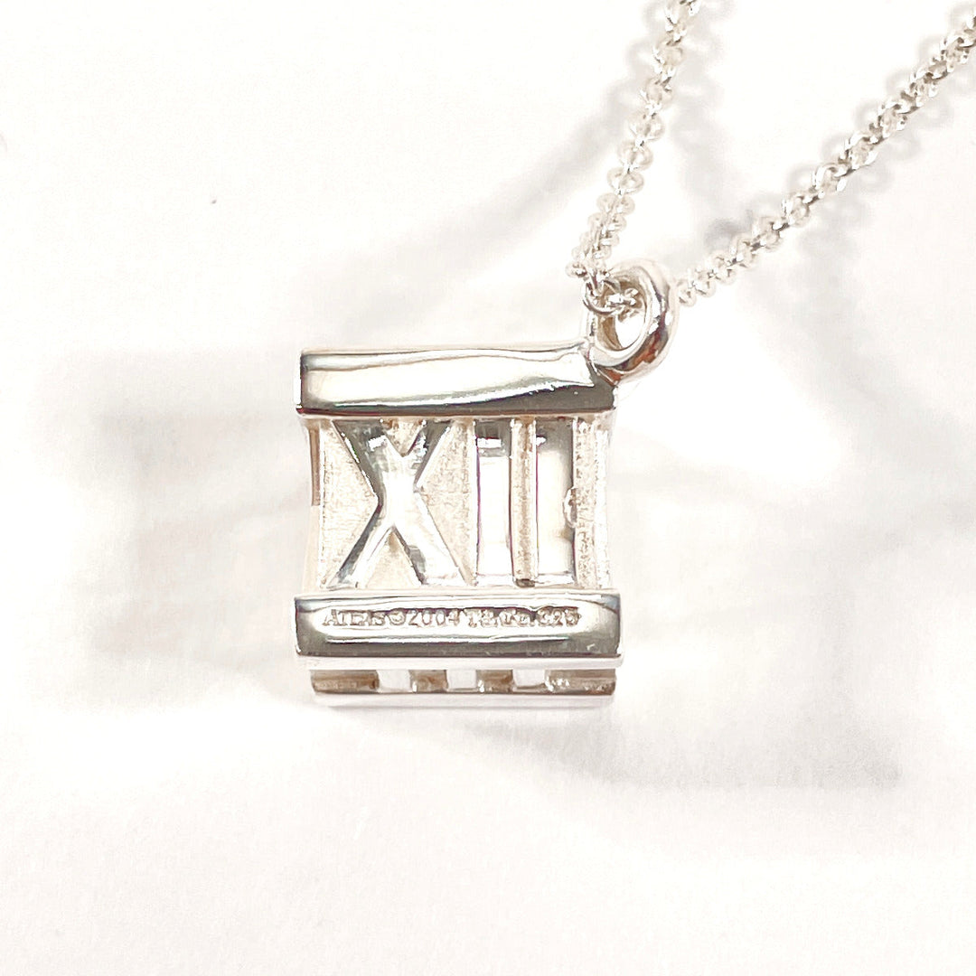TIFFANY&Co. Necklace Silver925 Silver Atlas cube