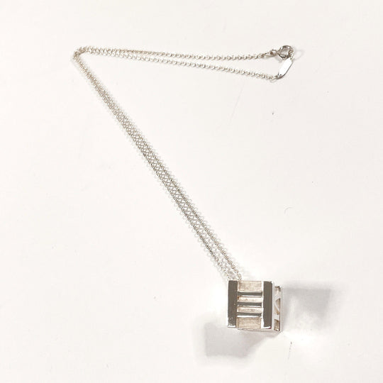 TIFFANY&Co. Necklace Silver925 Silver Atlas cube