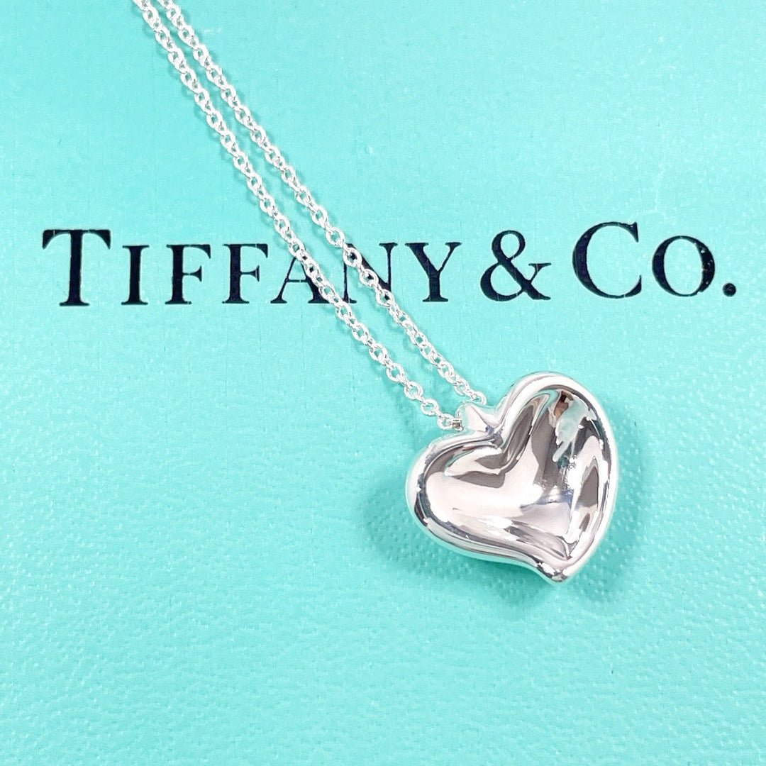 TIFFANY&Co. Necklace Silver925 Silver El Saperetti Curved heart