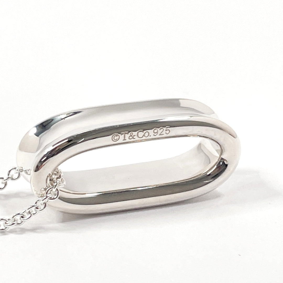 TIFFANY&Co. Necklace Silver925 Silver 1837 Cushion Pendant