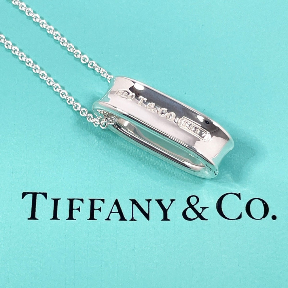 TIFFANY&Co. Necklace Silver925 Silver 1837 Cushion Pendant