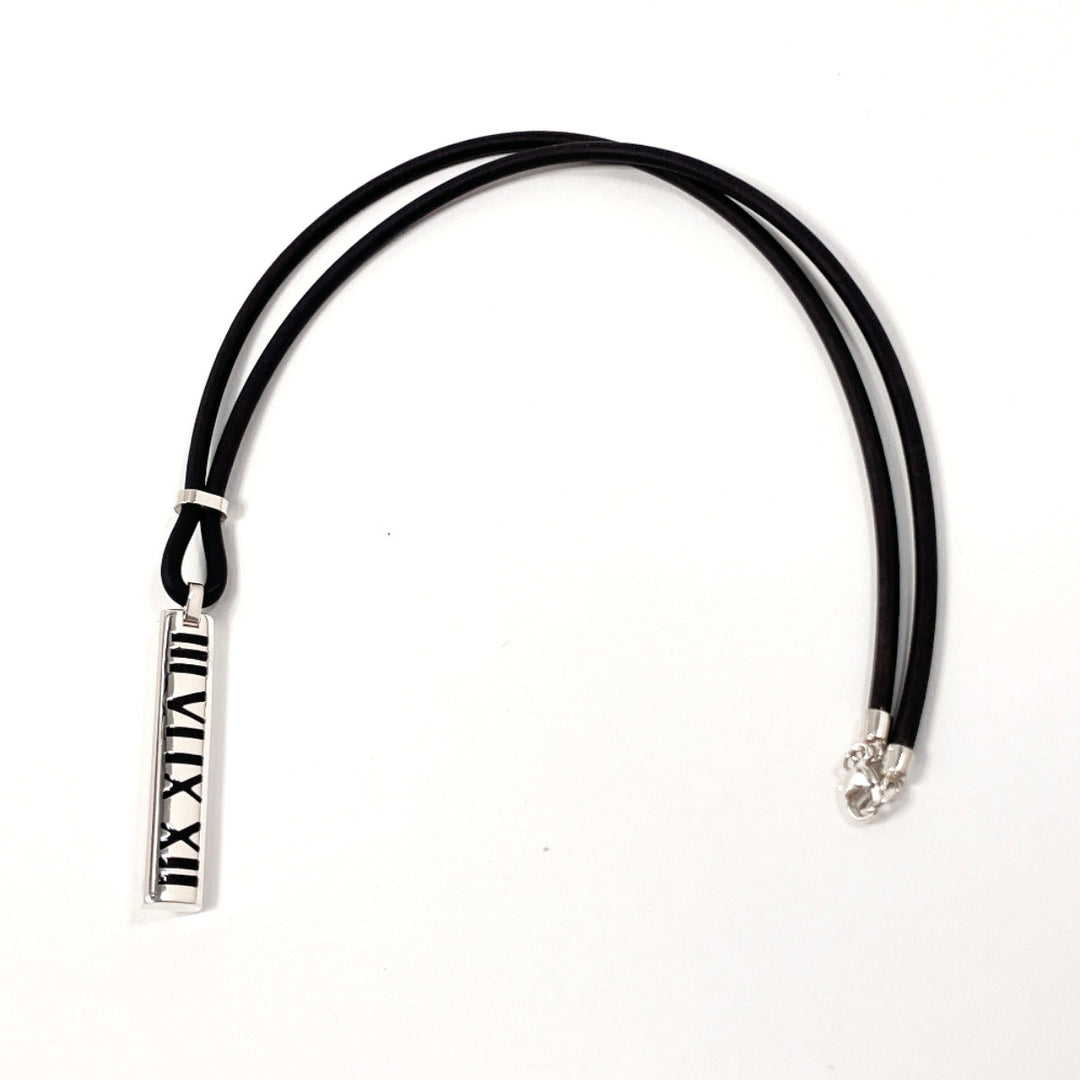 TIFFANY&Co. Necklace Silver925, Rubber Silver Atlas Numeric