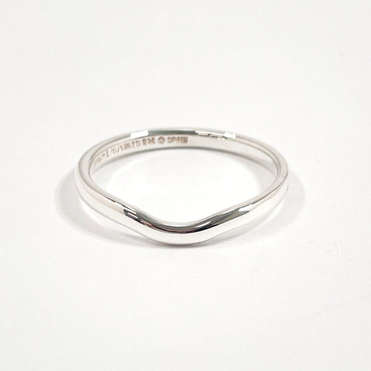 TIFFANY&Co. Ring Silver925 Silver El Saperetti Curved banding Women Used Authentic