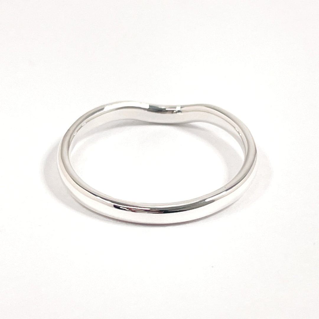 TIFFANY&Co. Ring Silver925 Silver El Saperetti Curved banding Women Used Authentic