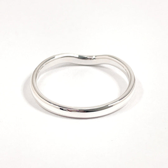 TIFFANY&Co. Ring Silver925 Silver El Saperetti Curved banding Women Used Authentic