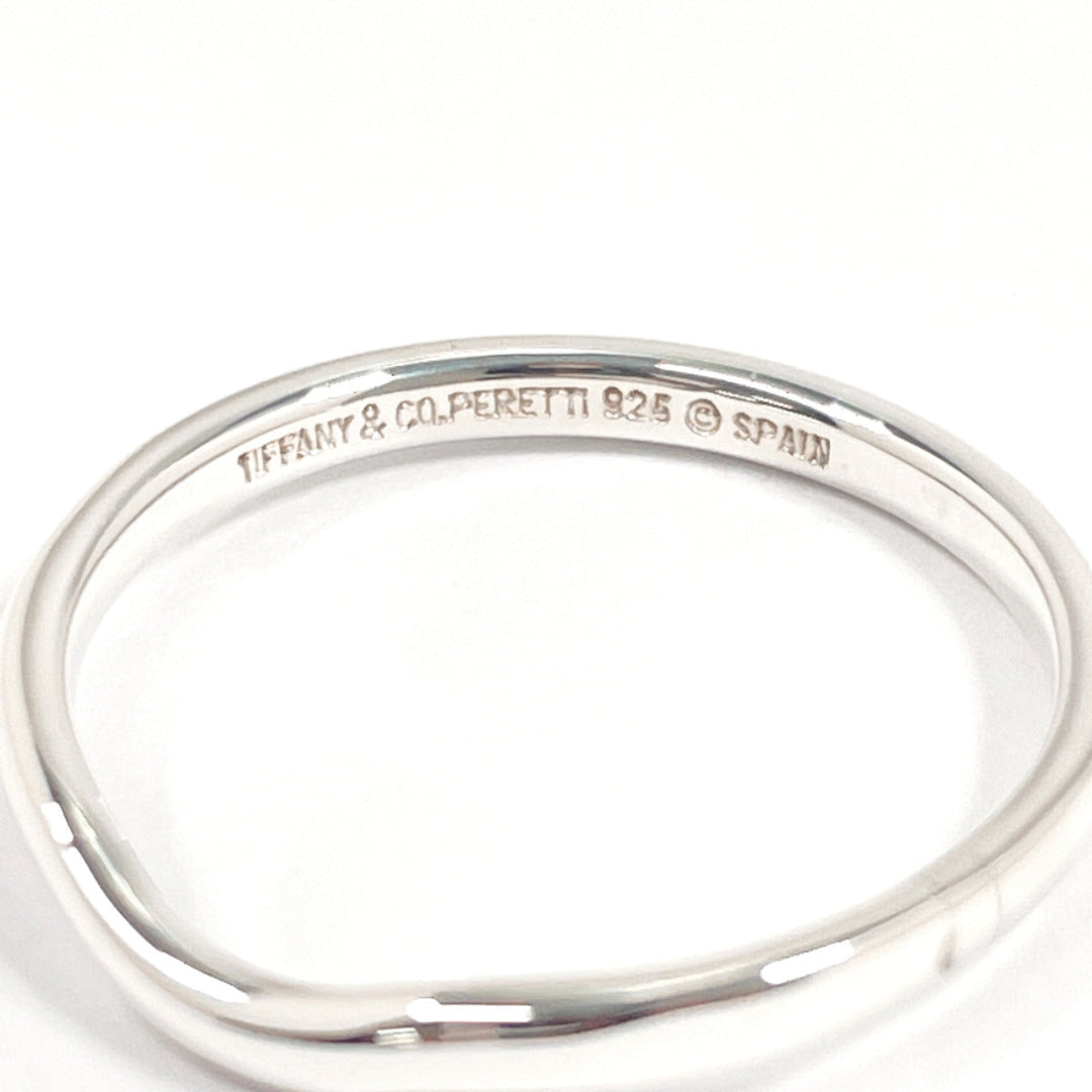 TIFFANY&Co. Ring Silver925 Silver El Saperetti Curved banding Women Used Authentic