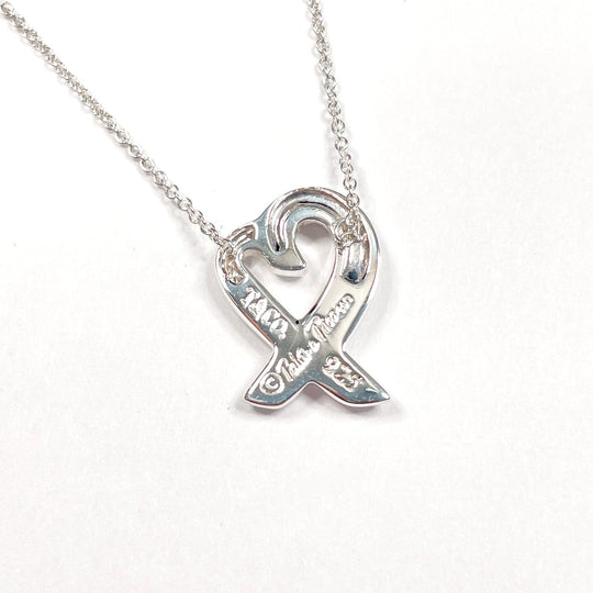 TIFFANY&Co. Necklace Silver925 Silver Paloma Picasso Loving heart
