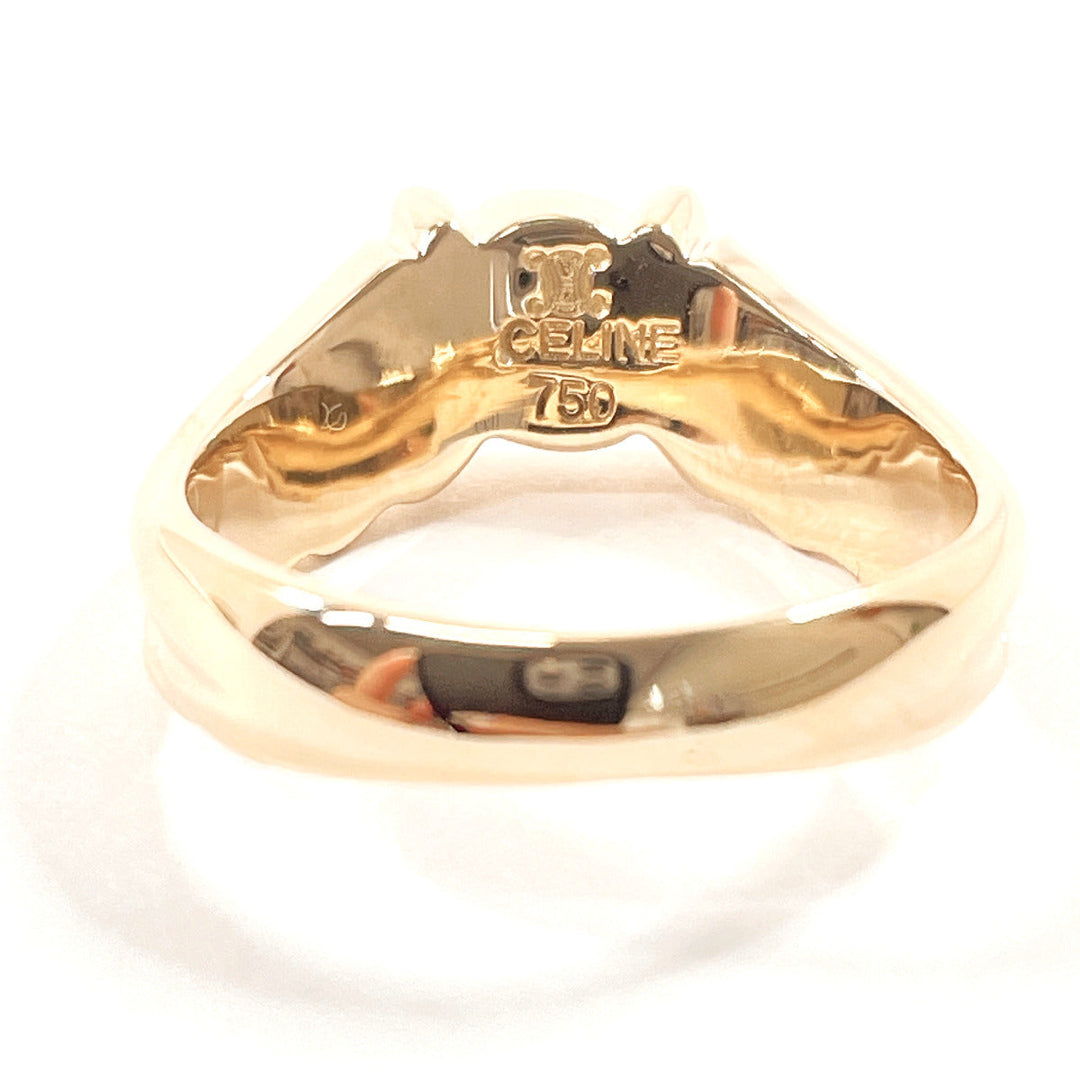CELINE Ring K18 yellow gold gold Macadam