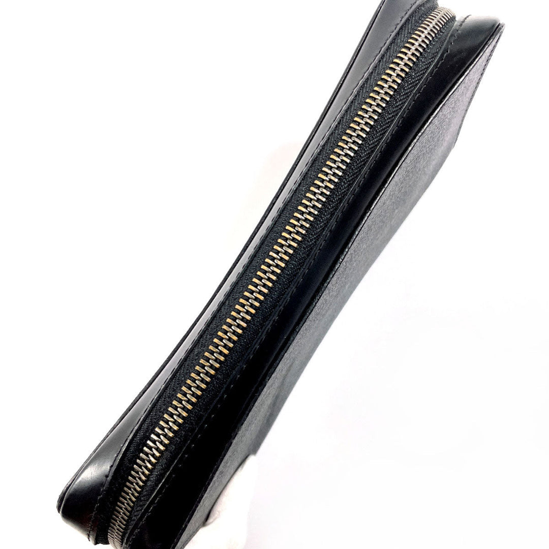 LOUIS VUITTON Long Wallet Purse M61698 Monogram Eclipse black Zippy XL mens Used Authentic