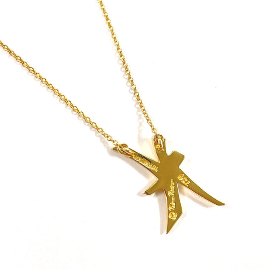 TIFFANY&Co. Necklace K18 yellow gold gold Paloma Picasso Pisces