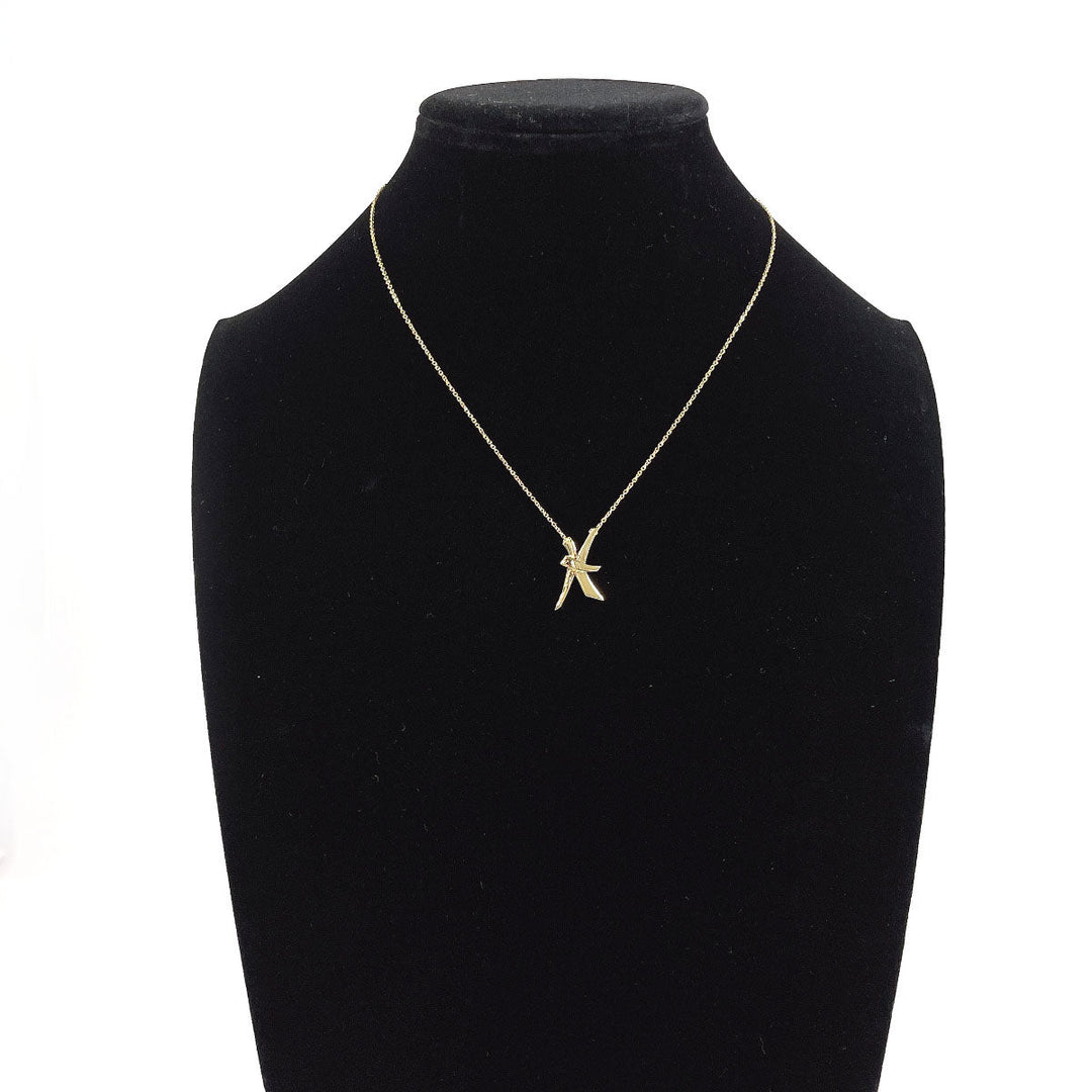 TIFFANY&Co. Necklace K18 yellow gold gold Paloma Picasso Pisces