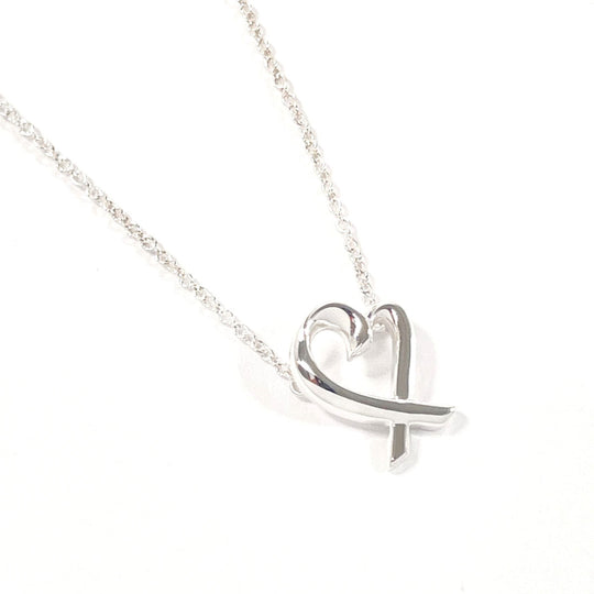 TIFFANY&Co. Necklace Silver925 Silver Paloma Picasso Loving heart