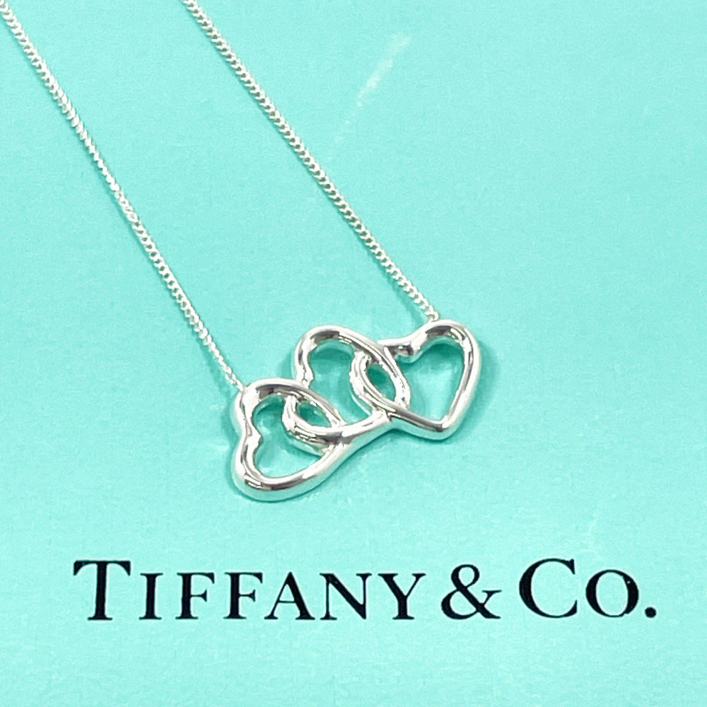 TIFFANY&Co. Necklace Silver925 Silver Triple heart