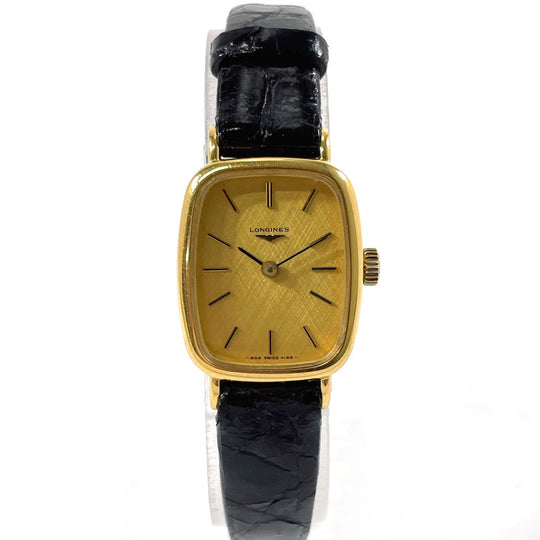 LONGINES Watches Hand Winding Stainless Steel , Leather gold gold dial