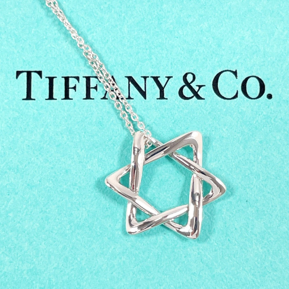 TIFFANY&Co. Necklace Silver925 Silver El Saperetti Star of david