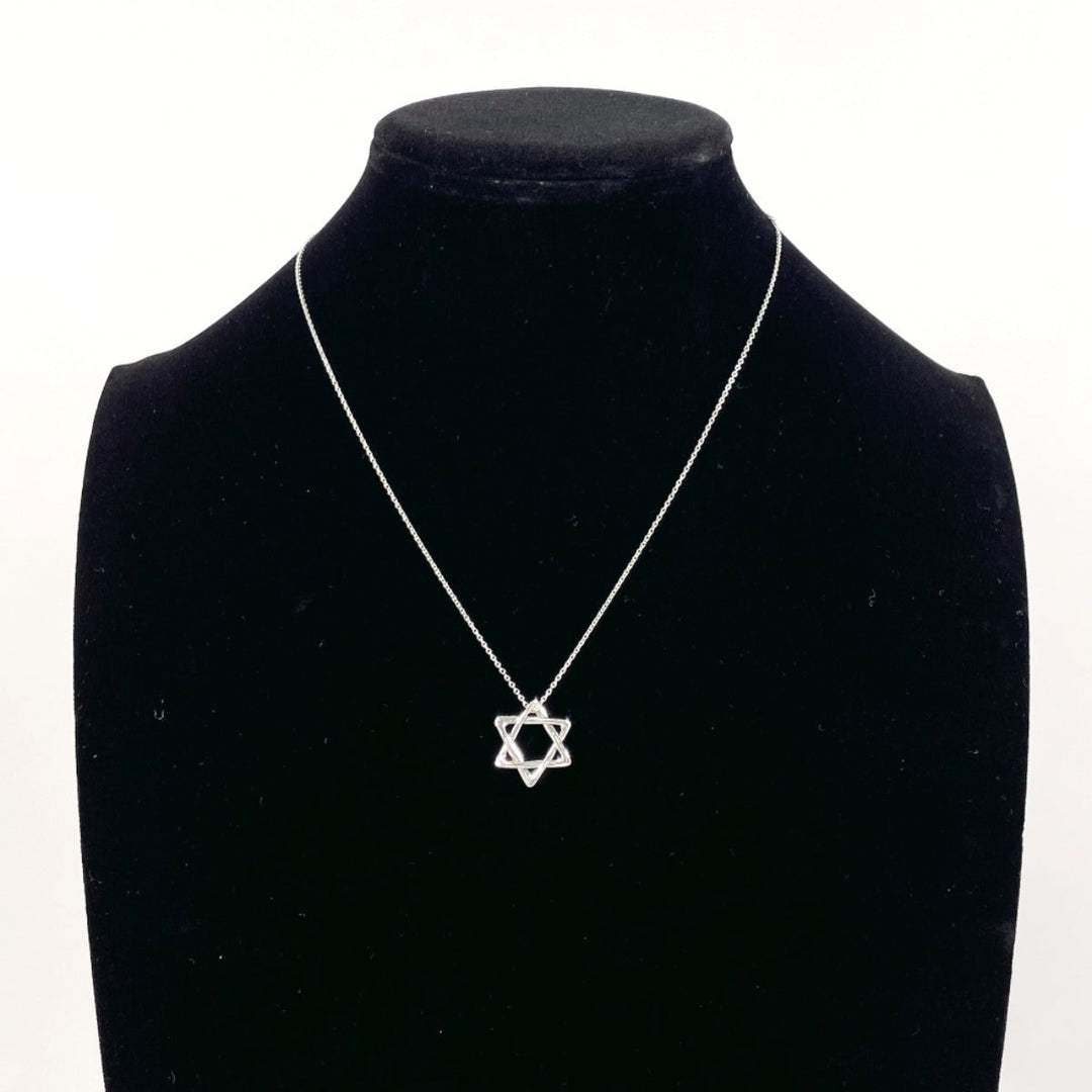 TIFFANY&Co. Necklace Silver925 Silver El Saperetti Star of david