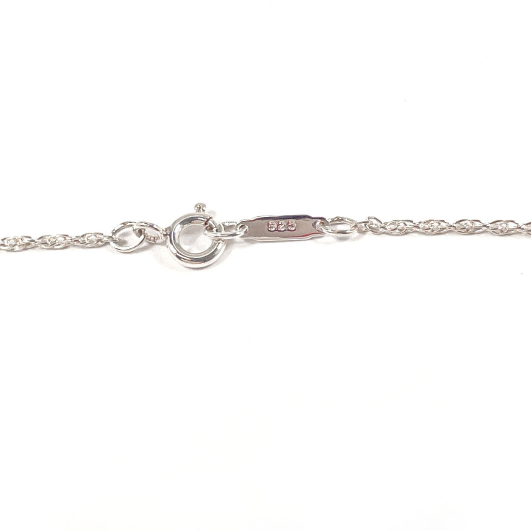 TIFFANY&Co. Necklace Silver925, K18 Yellow Gold Silver Triple ribbon Women Used Authentic