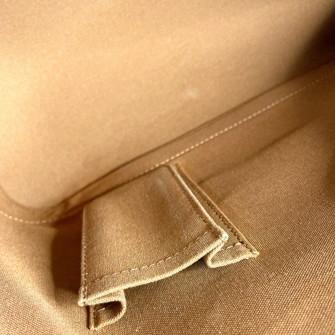 LOUIS VUITTON Handbag M51130 Monogram canvas, tanned leather Brown Alma