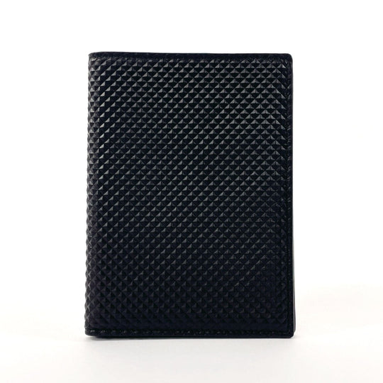 TIFFANY&Co. passport case leather black Diamond Point Passport cover unisex Used Authentic