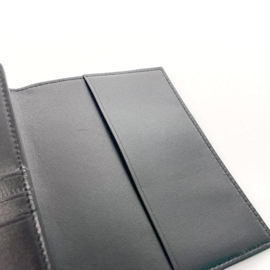 TIFFANY&Co. passport case leather black Diamond Point Passport cover unisex Used Authentic
