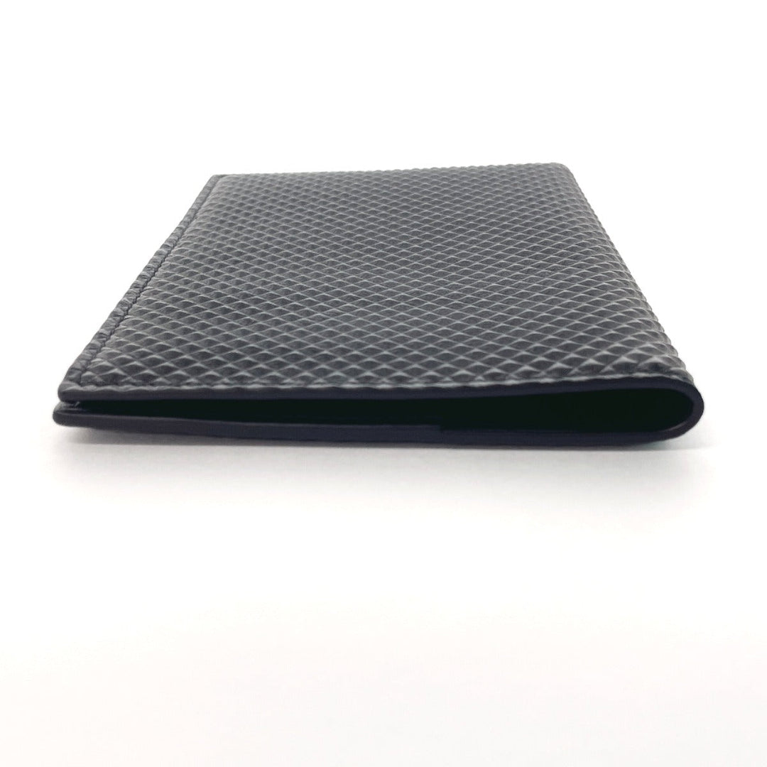 TIFFANY&Co. passport case leather black Diamond Point Passport cover unisex Used Authentic