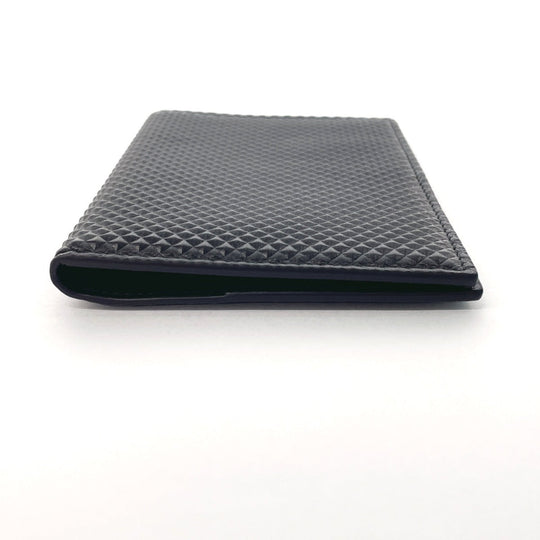 TIFFANY&Co. passport case leather black Diamond Point Passport cover unisex Used Authentic