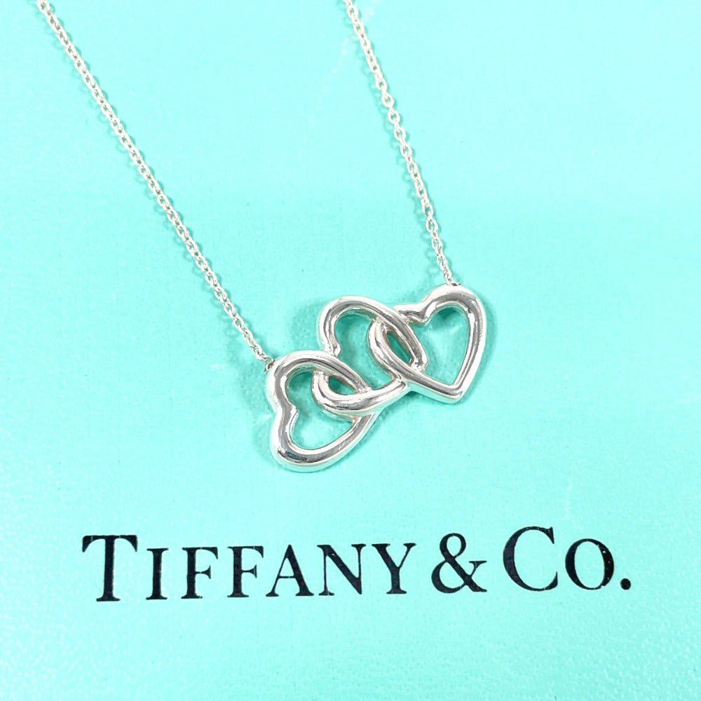 TIFFANY&Co. Necklace Silver925 Silver Triple heart