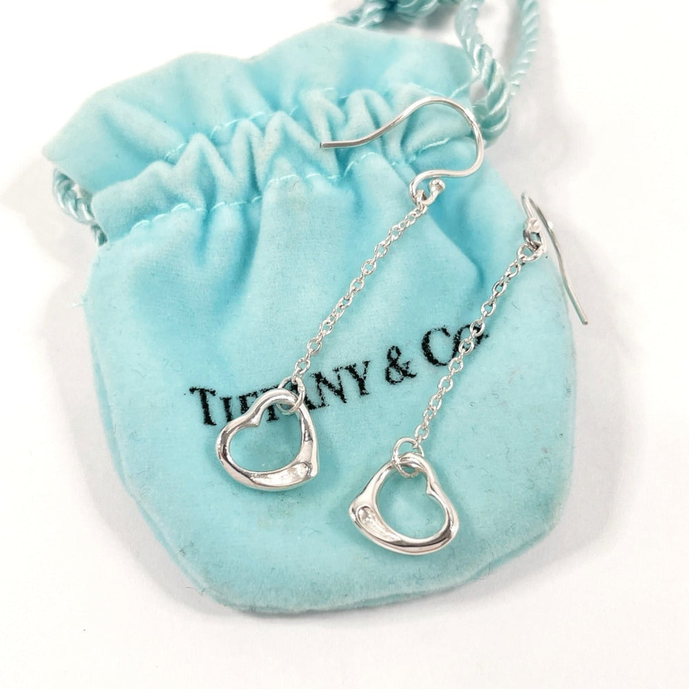 TIFFANY&Co. Pierce Silver925 Silver El Saperetti Open Heart Drop Earrings