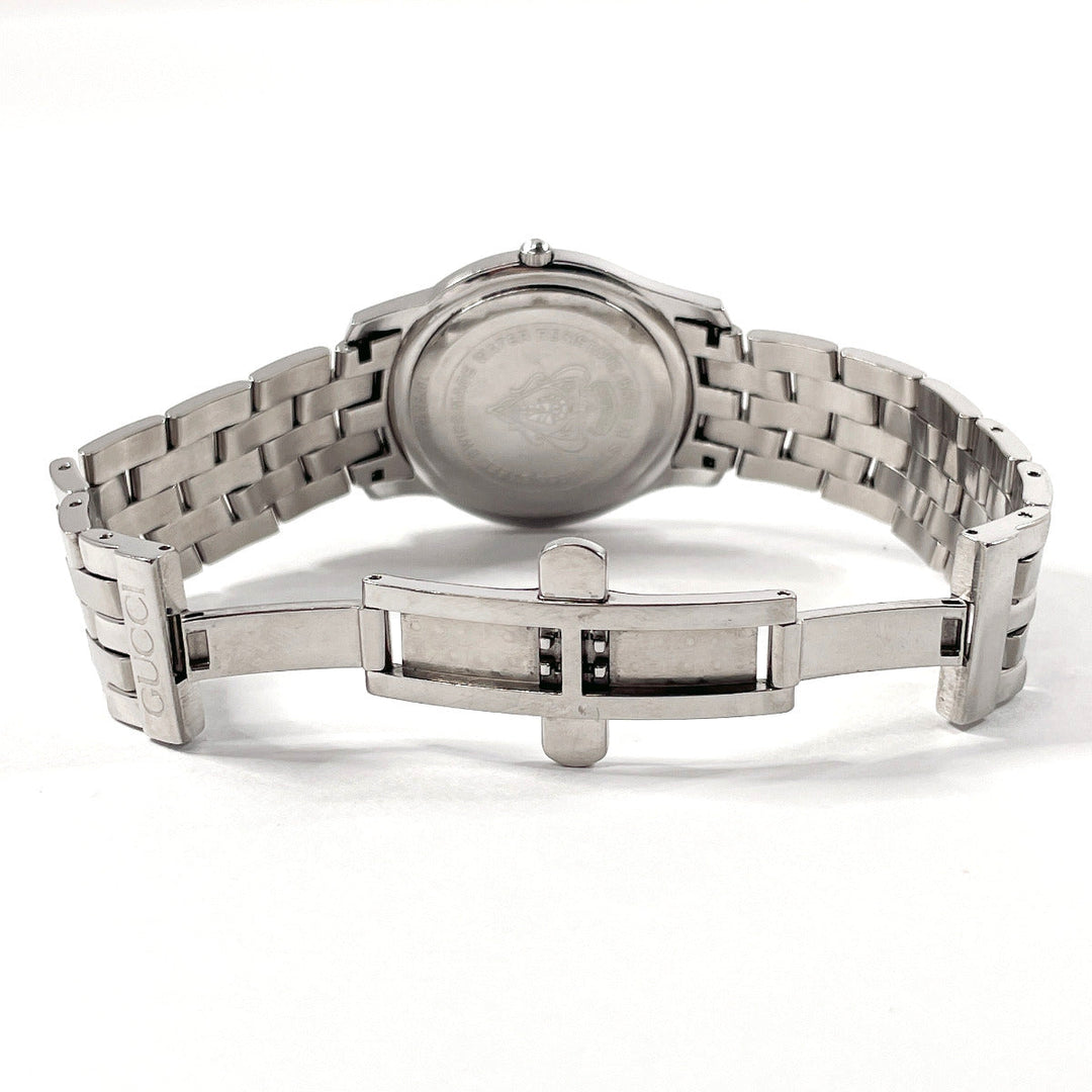 GUCCI Watches Quartz 5500M Stainless Steel Silver G class black dial