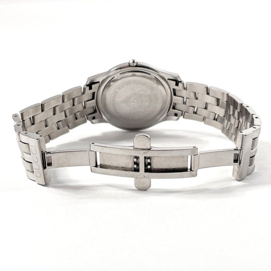 GUCCI Watches Quartz 5500M Stainless Steel Silver G class black dial