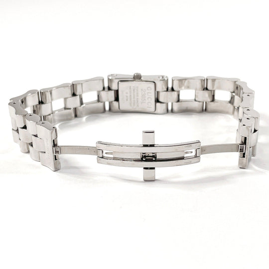 GUCCI Watches Quartz 2305L Stainless Steel Silver black dial