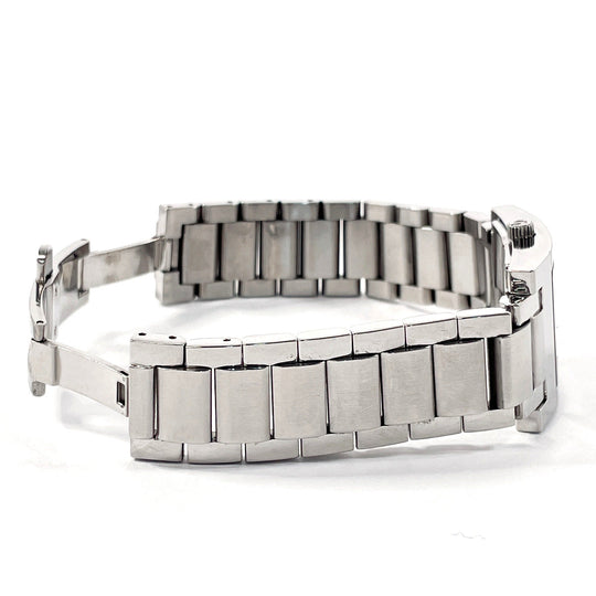 GUCCI Watches Quartz 7700L Stainless Steel Silver black dial