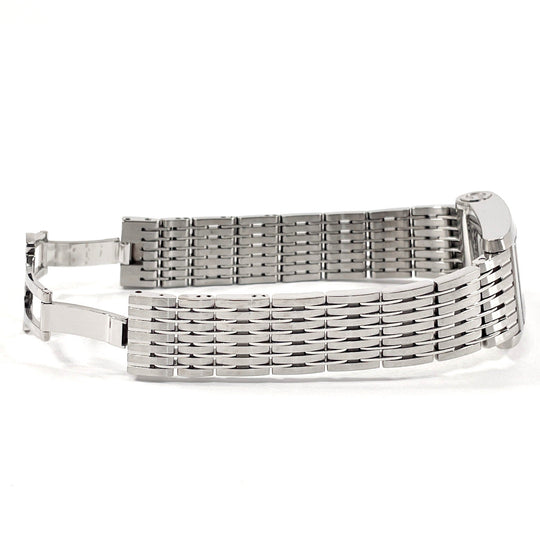 GUCCI Watches Quartz 8600J Stainless Steel , Stainless Steel Silver black dial Women Used Authentic