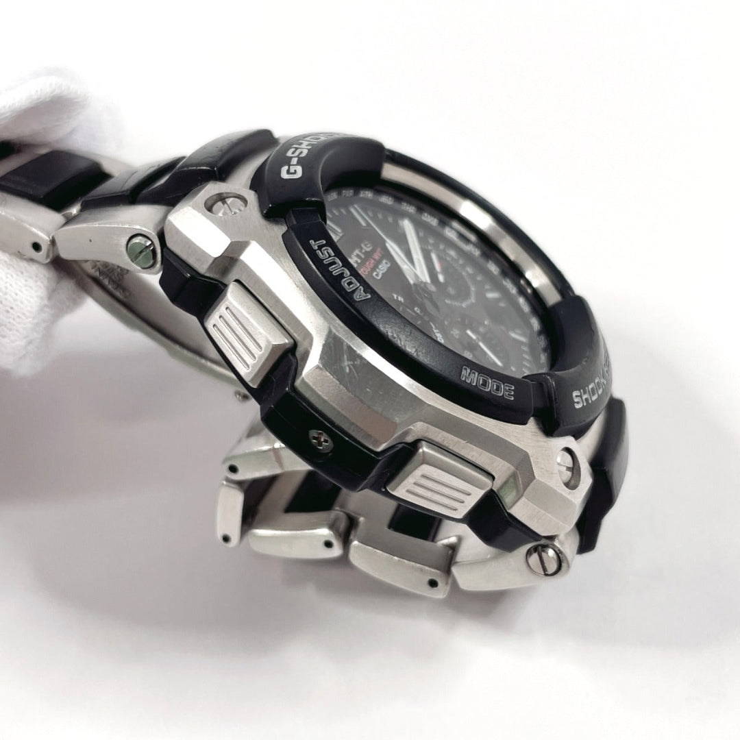 CASIO Watches Quartz MTG-1200 Stainless Steel Stainless Steel black G-SHOCK black dial