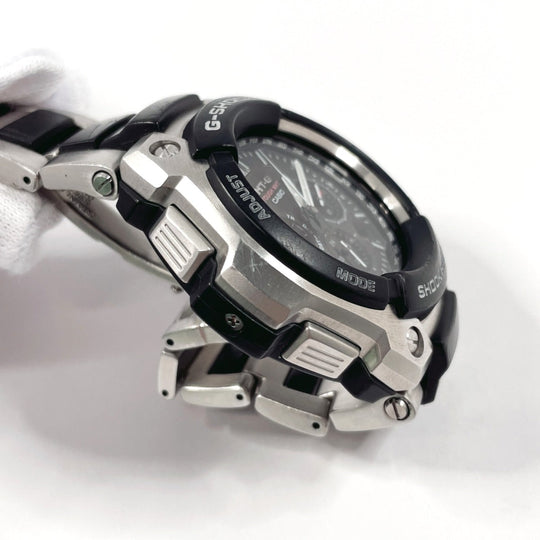 CASIO Watches Quartz MTG-1200 Stainless Steel Stainless Steel black G-SHOCK black dial