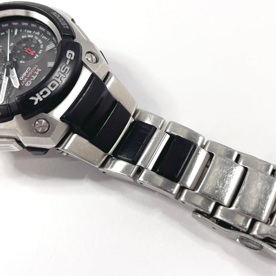 CASIO Watches Quartz MTG-1200 Stainless Steel Stainless Steel black G-SHOCK black dial