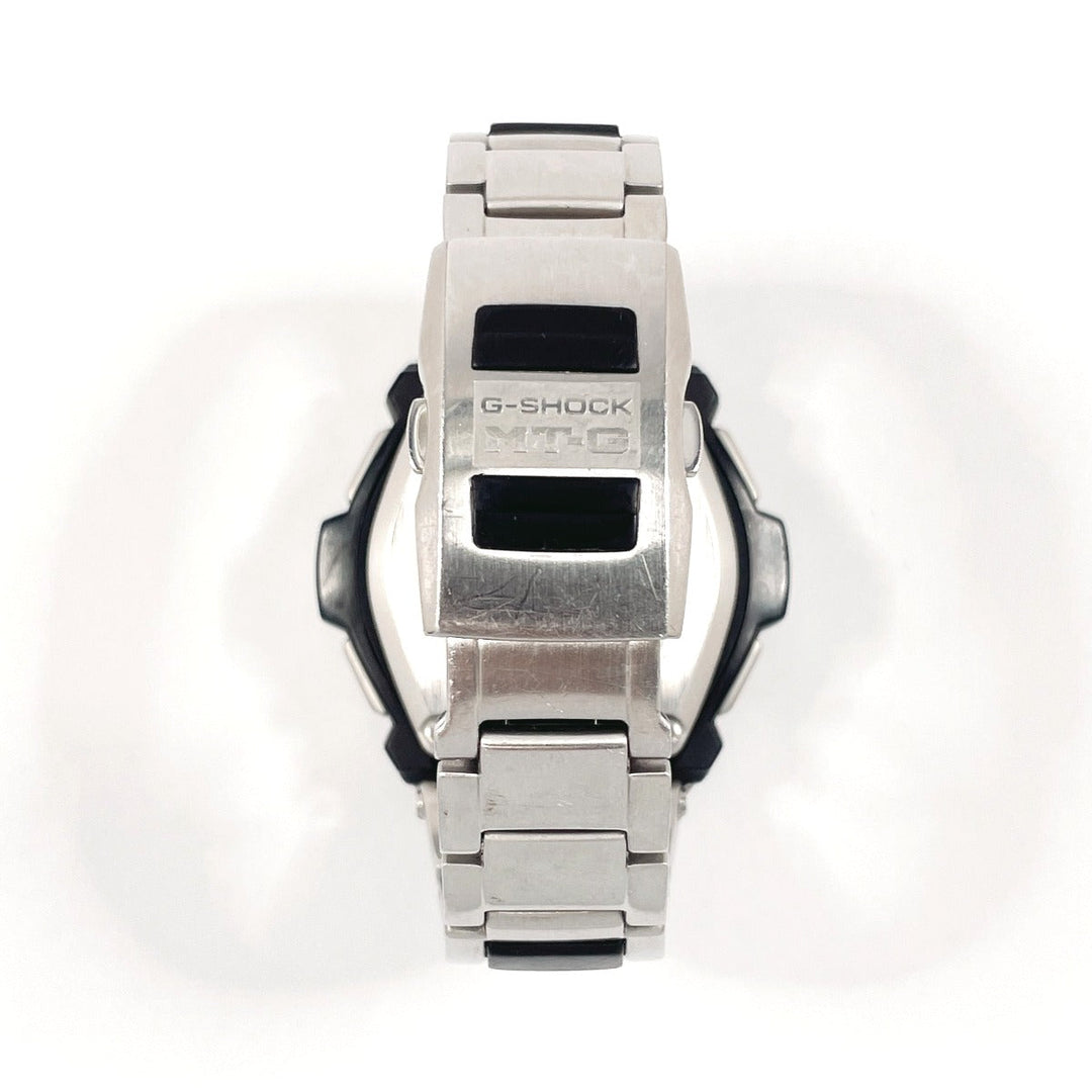 CASIO Watches Quartz MTG-1200 Stainless Steel Stainless Steel black G-SHOCK black dial