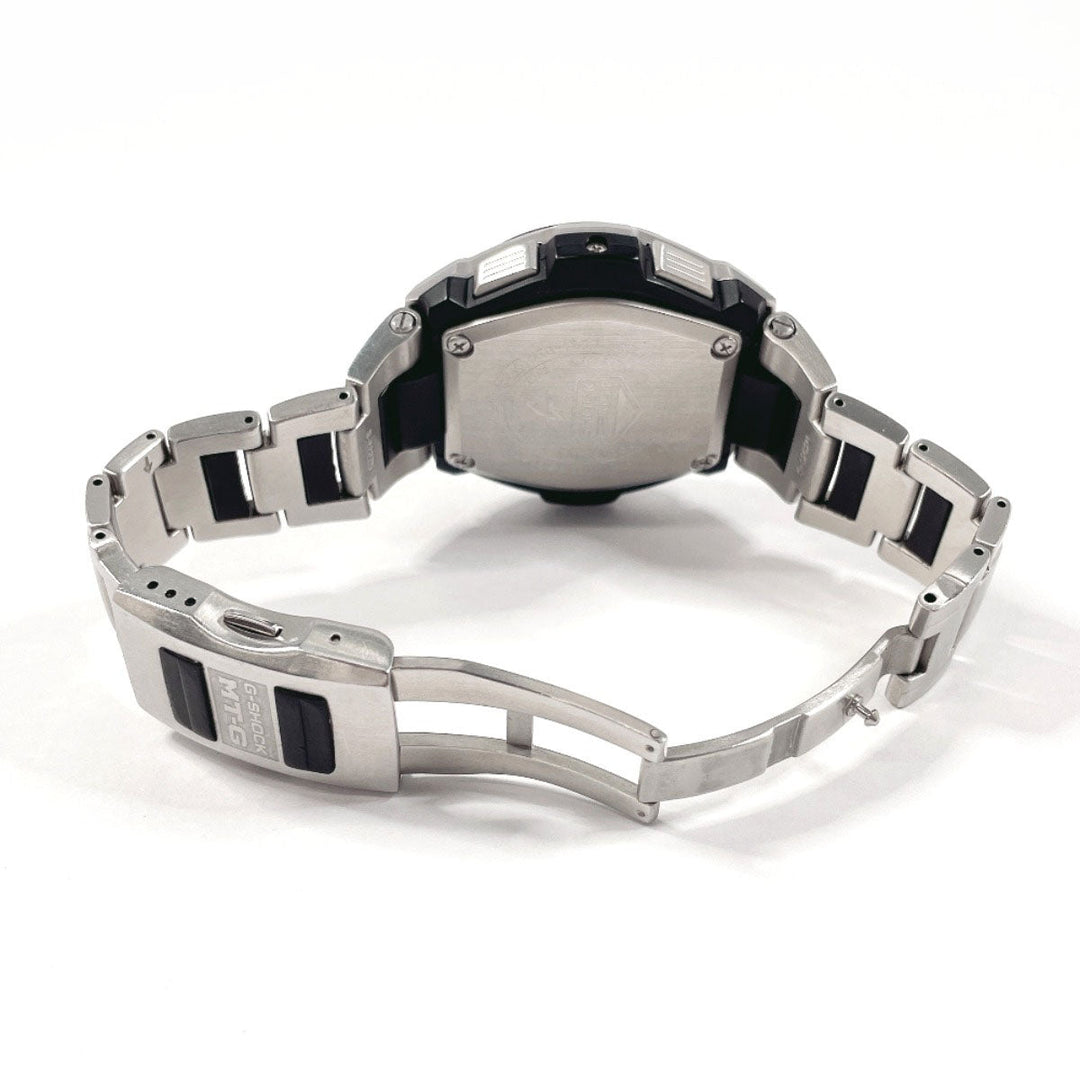CASIO Watches Quartz MTG-1200 Stainless Steel Stainless Steel black G-SHOCK black dial