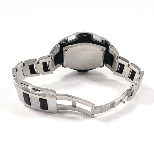 CASIO Watches Quartz MTG-1200 Stainless Steel Stainless Steel black G-SHOCK black dial