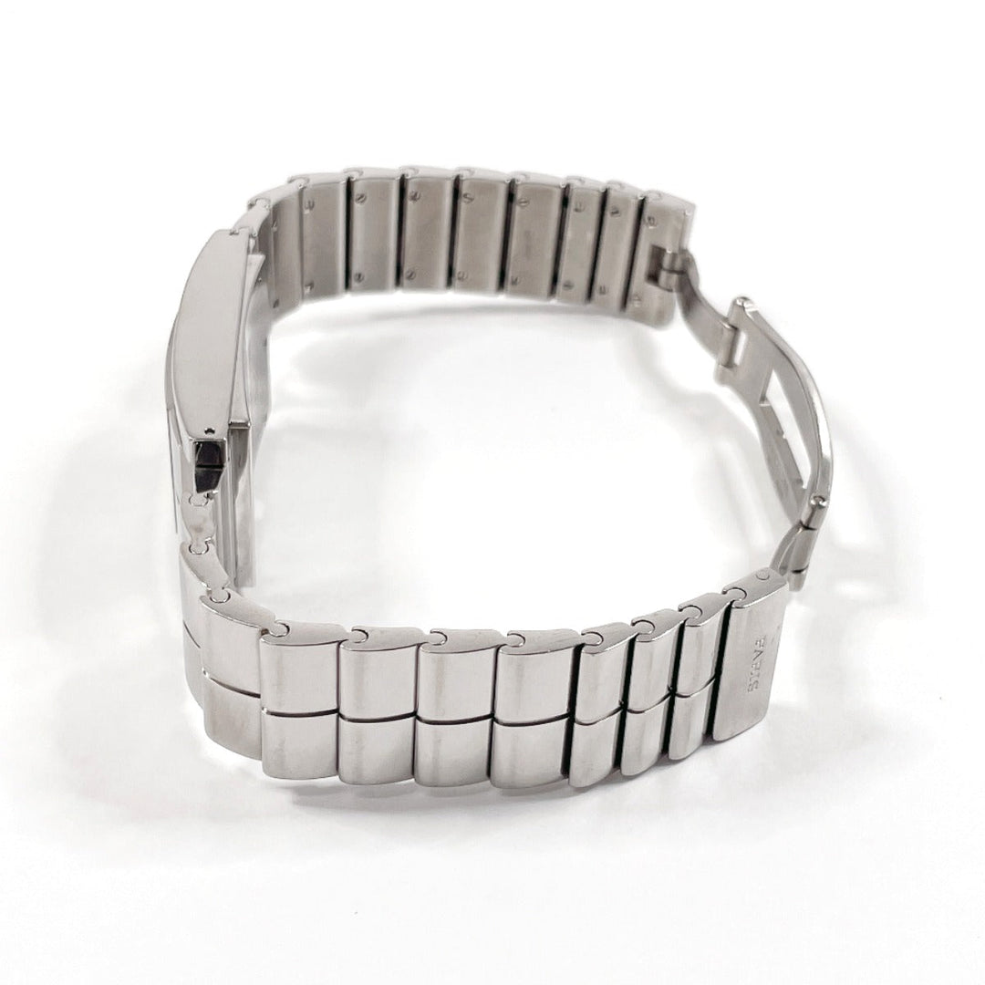 Dupont Watches Quartz 131 L3 AG18 Stainless Steel Silver Geometry white dial
