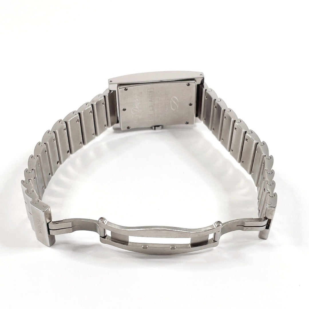 Dupont Watches Quartz 131 L3 AG18 Stainless Steel Silver Geometry white dial