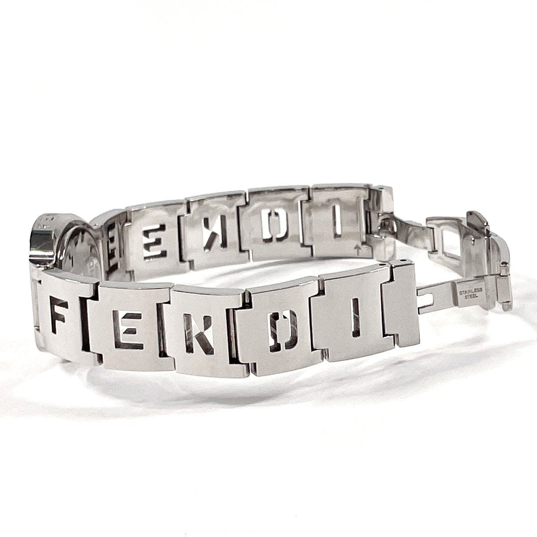 FENDI Watches Quartz 3050L Stainless Steel Silver Olologi Navy dial